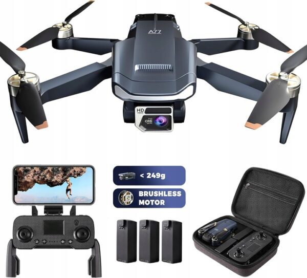 Dron-CHUBORY-A77-WiFi-FPV-84-minuty-z-kamera-2K-HD-2-baterie-A77-AGENT