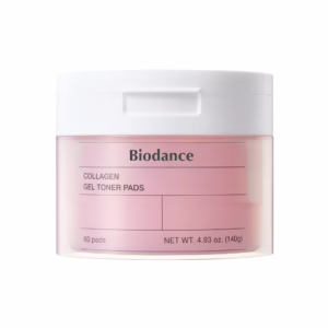 BIODANCE Collagen Toner Pads Gel opakowanie 60 sztuk różowy pojemnik z żelowymi płatkami kolagenowymi 243Da