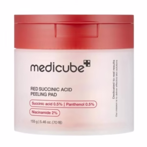 Medicube Red Succinic Acid Peeling Pad 70 szt. – opakowanie przód
